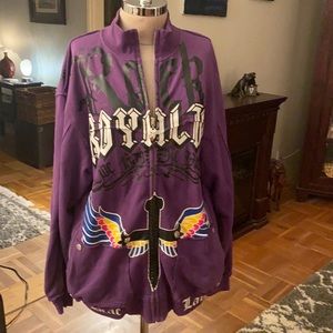 Black Label high end sweat jacket. Hip, fabulous